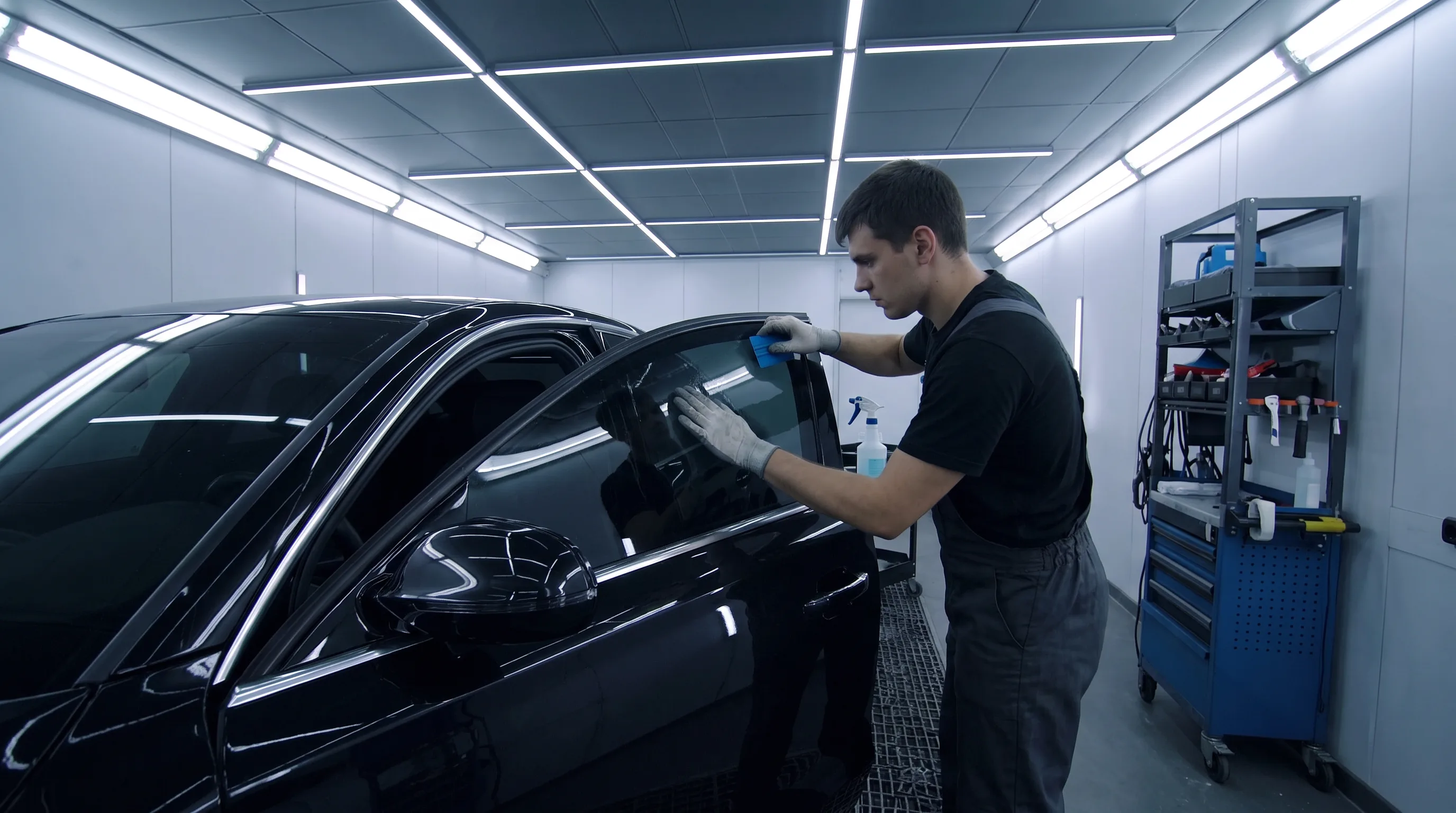 Professional mobile window tint installation in Bowmanville